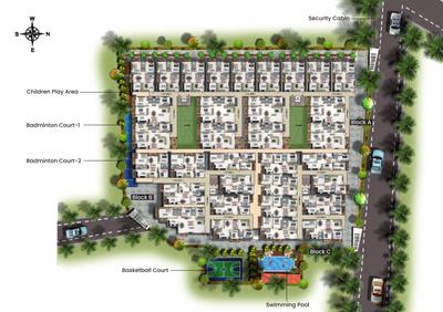 Project Image of 1226.0 - 2054.0 Sq.ft 2 BHK Apartment for buy in Sree Lakshmi Vallabha Residency