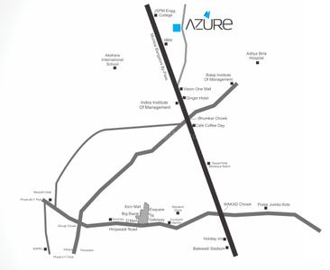 Project Image of 509.0 - 870.0 Sq.ft 2 BHK Apartment for buy in Paranjape Azure B