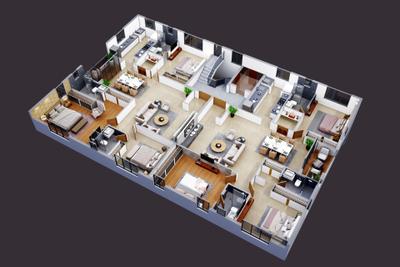 Project Image of 0.0 - 1375.63 Sq.ft 3 BHK Apartment for buy in Lancor Bagya