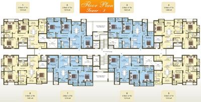 Project Image of 690.0 - 2067.0 Sq.ft 2 BHK Apartment for buy in Golden Opulence