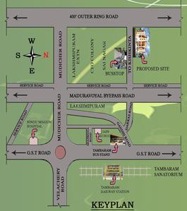 RKN Akrithi Images for Location Plan of RKN Akrithi 1