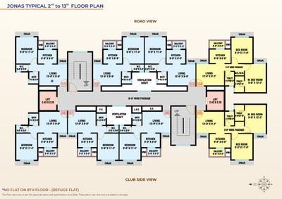 Project Image of 321.66 - 520.07 Sq.ft 1 BHK Apartment for buy in Arihant Adarsh Phase I