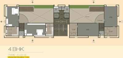 Project Image of 2125.0 - 2580.0 Sq.ft 4 BHK Apartment for buy in Oriana Residency