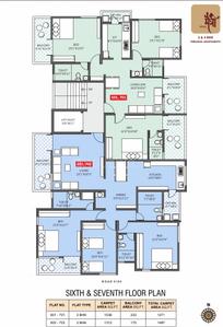 Project Image of 1271.0 - 1888.0 Sq.ft 3 BHK Apartment for buy in Swojas Maitree