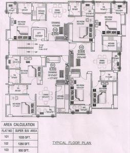 Sarvodaya Om Nikunj Images for Cluster Plan of Sarvodaya Om Nikunj 1