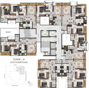 Project Image of 576.0 - 1022.0 Sq.ft 1 BHK Apartment for buy in The Views