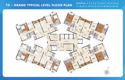 Project Image of 691.8 - 1237.64 Sq.ft 2 BHK Apartment for buy in Geras Joy On The Treetops
