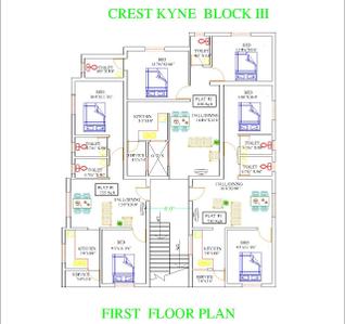 Project Image of 544.0 - 850.0 Sq.ft 1 BHK Apartment for buy in Crest Kyne Phase 1