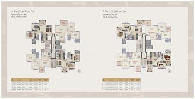 Project Image of 508.92 - 607.84 Sq.ft 2 BHK Apartment for buy in Divine Florina