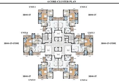 Project Image of 2171 Sq.ft 3.5 BHK Apartment / Flat for sale in Noida Extension for Rs. 21800000