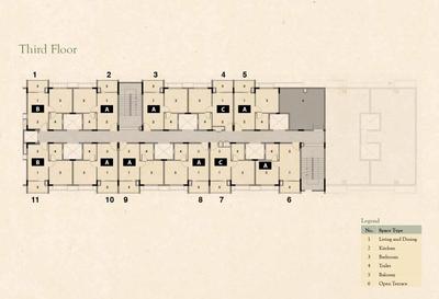 Project Image of 502.0 - 520.0 Sq.ft 1 BHK Apartment for buy in Vanya Awas Apartments Phase I