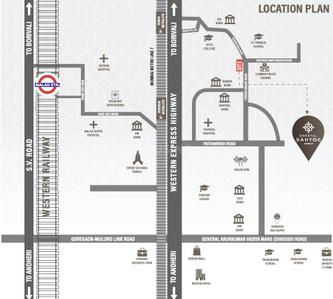 Project Image of 700 Sq.ft 2 BHK Apartment / Flat for sale in Malad East for Rs. 10100000