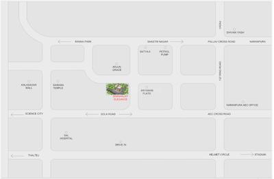 Project Image of 1206.0 - 1656.0 Sq.ft 2 BHK Apartment for buy in Dwarkadhish Dhananjay Elegance
