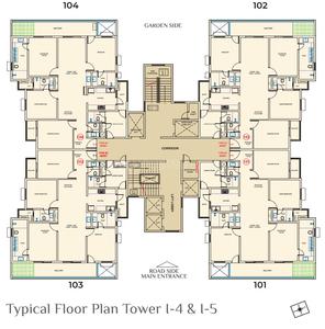 Project Image of 1800.0 - 2400.0 Sq.ft 3 BHK Apartment for buy in Assotech World Avenue 07