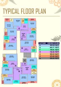 Project Image of 555.0 - 864.0 Sq.ft 1 BHK Apartment for buy in SMS Manikanta Bhawan