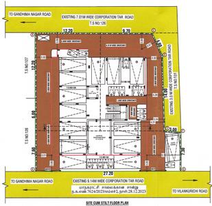 Project Image of 638.3 - 726.56 Sq.ft 2 BHK Apartment for buy in V Ravichandran Velusamy Cupt Towers