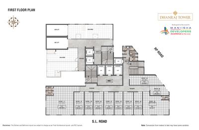 Project Image of 411.18 - 555.09 Sq.ft 1 BHK Apartment for buy in Manisha Dhanraj Tower