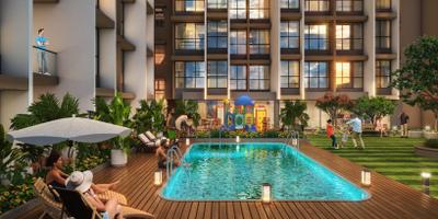 Project Image of 384.0 - 840.0 Sq.ft 1 BHK Apartment for buy in Kricon Cloud 21