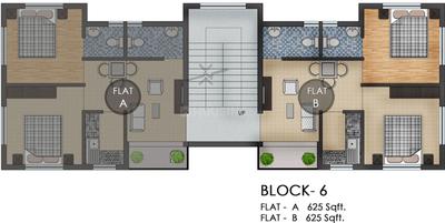 Project Image of 450.0 - 850.0 Sq.ft 1 BHK Apartment for buy in Aladin Moonlit City