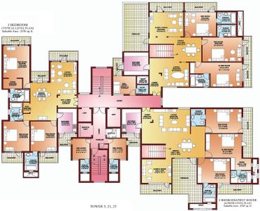 Project Image of 2530.0 - 9945.0 Sq.ft 3 BHK Apartment for buy in Parsvnath La Tropicana
