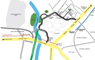 Earthwaves Aaradhayam Location Plan 1