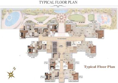 Project Image of 351.0 - 557.0 Sq.ft 1 BHK Apartment for buy in RDP Shanti Luxuria
