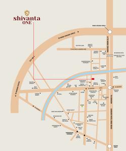 Shiv Shivanta One Location Plan 1