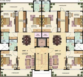 Project Image of 828.0 - 1085.0 Sq.ft 2 BHK Apartment for buy in Omaxe Greens Phase II