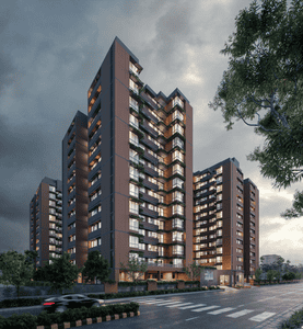 Project Image of 1750 Sq.ft 3 BHK Apartment / Flat for sale in New Maninagar for Rs. 7200000