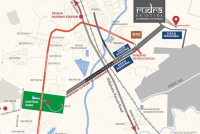 Project Image of 342.94 - 569.2 Sq.ft 1 BHK Apartment for buy in Rudra Kristina I