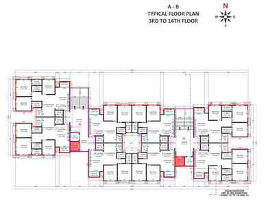 Project Image of 703.0 - 899.32 Sq.ft 2 BHK Apartment for buy in Sahjanand Luxuria