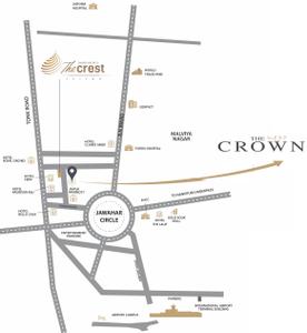 Project Image of 1420.0 - 2741.0 Sq.ft 3 BHK Apartment for buy in Chordias The Crown