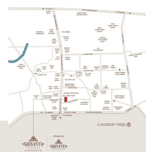 Project Image of 685.98 - 895.99 Sq.ft 2 BHK Apartment for buy in Shivanta Luxuria