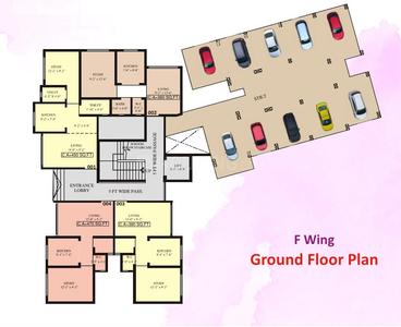 Project Image of 650 Sq.ft 1 BHK Apartment / Flat for sale in Nalasopara West for Rs. 4100000