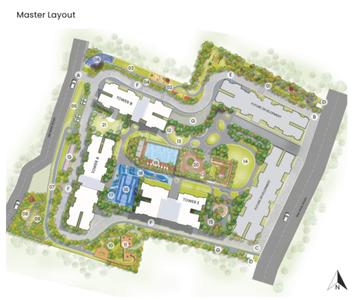 Project Image of 769.41 - 1821.48 Sq.ft 2 BHK Apartment for buy in Mahindra IvyLush