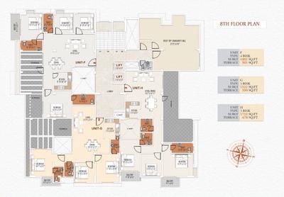 Project Image of 1435.0 - 1732.0 Sq.ft 3 BHK Apartment for buy in Roshni Heights