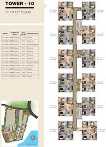 Project Image of 392.0 - 1346.0 Sq.ft 1 BHK Apartment for buy in Provident Kenworth