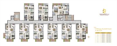 Project Image of 1000.0 - 1700.0 Sq.ft 2 BHK Apartment for buy in Speed Sanarelli