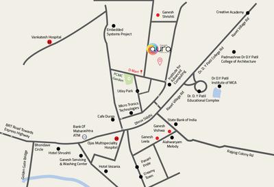 Project Image of 467.69 - 1168.31 Sq.ft 1 BHK Apartment for buy in Veddant Ganesh Aura