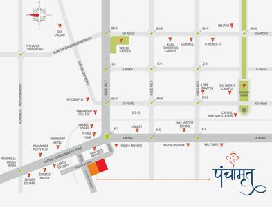 Project Image of 599.87 - 850.46 Sq.ft 2 BHK Apartment for buy in Raj Panchamrut 1