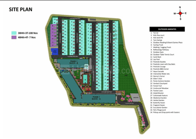 Project Image of 0.0 - 2289.0 Sq.ft 3 BHK Villa for buy in Casagrand Orchards Phase II