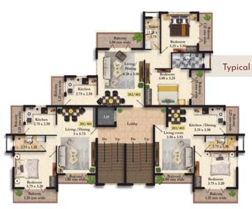 Project Image of 761.01 - 1211.37 Sq.ft 1 BHK Apartment for buy in Balaji Aishwaryam