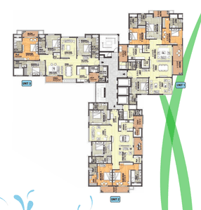 Project Image of 2000.15 - 3836.58 Sq.ft 4 BHK Apartment for buy in Adani Water Lily Ph 2 Towers C1 C2 C3 C4