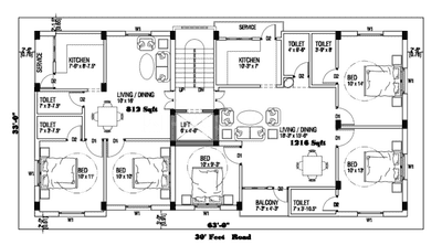 Project Image of 812.0 - 1216.0 Sq.ft 2 BHK Apartment for buy in Akshayam Udhayam Nagar Extension