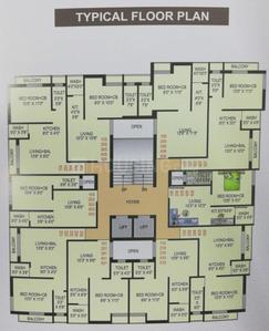 Project Image of 245.2 - 323.67 Sq.ft 1 BHK Apartment for buy in Vidisha City Star