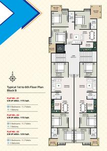 Project Image of 1172.0 - 1844.0 Sq.ft 2 BHK Apartment for buy in DDL Atrium