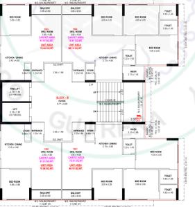 Project Image of 577.91 - 849.38 Sq.ft 2 BHK Apartment for buy in Nivaan The Neelkanth Heritage