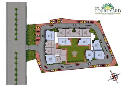 Project Image of 1115.0 - 1385.0 Sq.ft 2 BHK Apartment for buy in The Courtyard Shantipuram