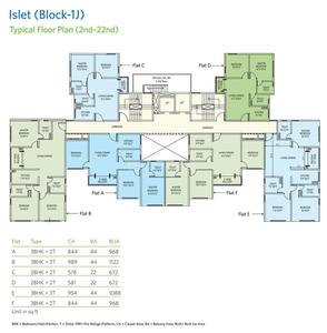 Project Image of 541.0 - 1455.0 Sq.ft 2 BHK Apartment for buy in Siddha Eden Lakeville