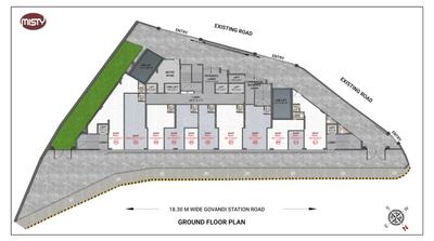 Project Image of 351.0 - 656.17 Sq.ft 1 BHK Apartment for buy in Misty Heights